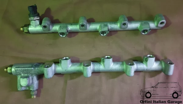 71748985 71748984 Fuel Pipe Hose Injection Injector Alfa Romeo Spider Brera 159 View Rear Close Up