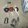 721032000 716919000 - Lockset Lock Set Kit with Keys - Lancia Y View Rear