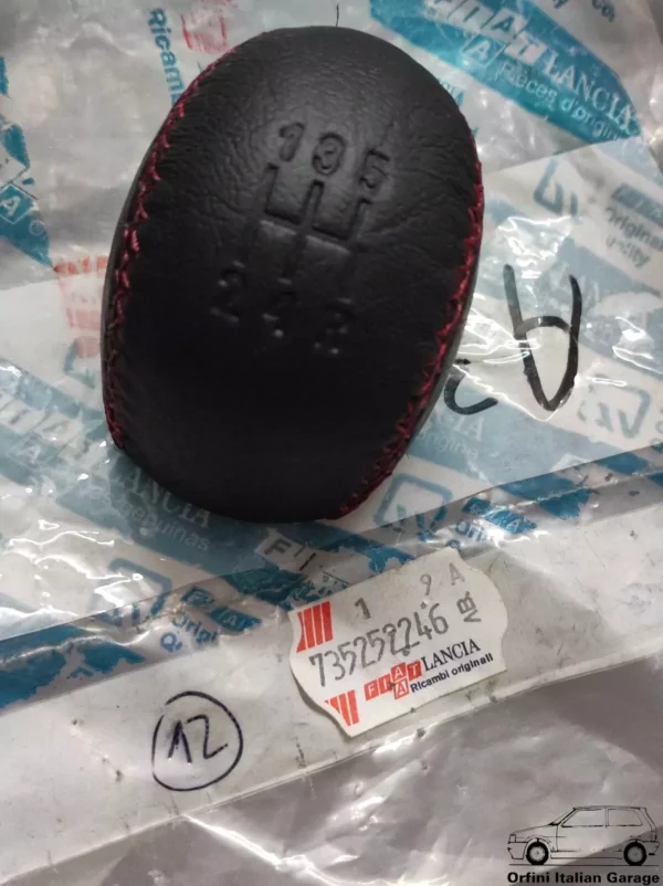735252246 Gearbox Gear Knob Pommelo - Fiat Seicento Sporting View Rear