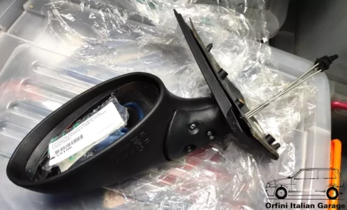 735257260 735259211 Left Rearview Mirror Lancia Y View Front