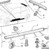 735285022 735278979 Rear Spoiler Kit Abarth Fiat Punto MK2 188 3 Doors View Front
