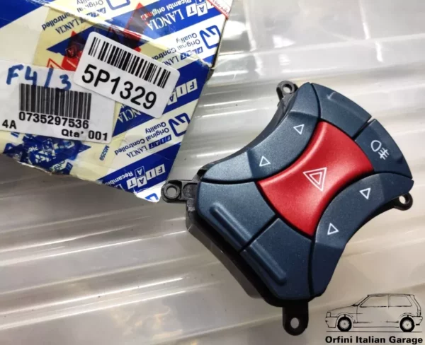 735297536 735294504 Window Switch Hazard Button Fiat Doblo View Front