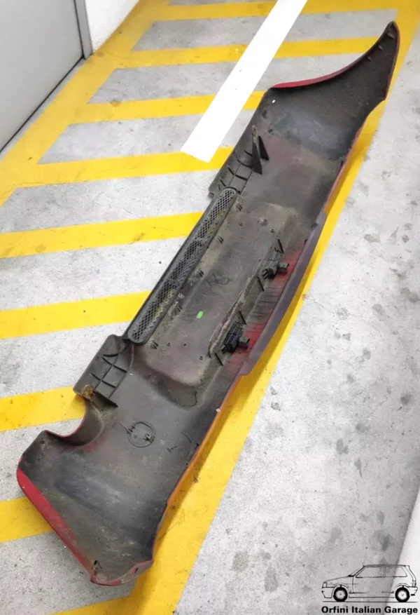 735302416 - Paraurti Posteriore Rear Bumper Fiat Seicento Sporting View Front
