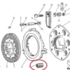 737080 Spring Clutch Fiat 500 Topolino 48mm View Front