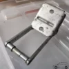 7524837 7714342 7588093 Left Rear Back Door Check Hinge Fiat Fiorino Van View Rear
