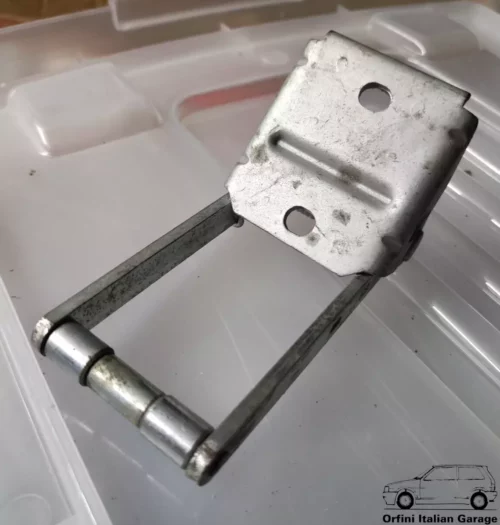 7524837 7714342 7588093 Left Rear Back Door Check Hinge Fiat Fiorino Van View Rear