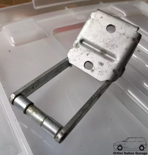 7524837 7714342 7588093 Left Rear Back Door Check Hinge Fiat Fiorino Van View Rear