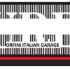 7531457 7532105 Autobianchi Lancia Y10 Turbo Side Decals Adhesive Adesivi View Rear