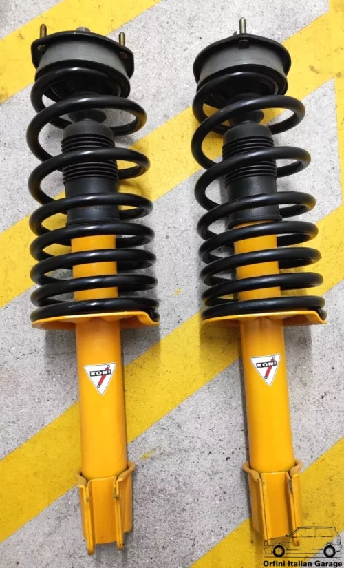 7531936 7032855 Front KONI Shock Absorbers Springs Fiat Ritmo 125TC 130TC Abarth View Right