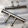 7536195 7650660 Stainless Brake Hose Pipe Vacuum Connector Fiat Uno Turbo IE View Rear