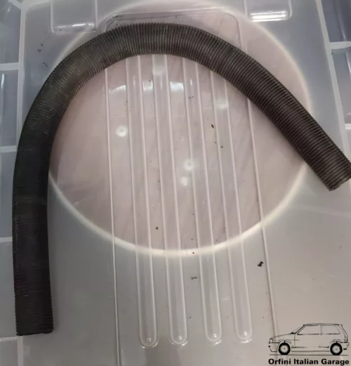 7537207 7537206 Water Drain Hose Pipe Engine Compartment Bay Fiat Panda 141 View Front