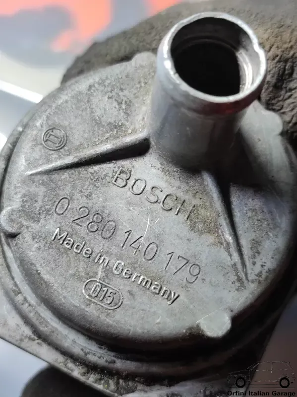 7542051 7542051 0280140179 Idle Valve Fiat Uno Turbo IE Bosch Lancia Y10 GT View Front