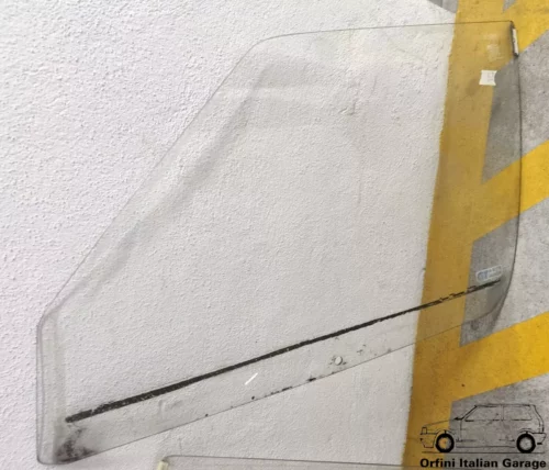 7543293 Side Front Left Green Window - Fiat Uno MK2 5 Doors View Front
