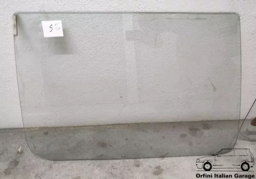 7543297 Side Rear Left Green Window - Fiat Uno MK2 5 Doors View Rear