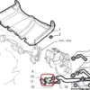 7547248 Stainless Steel Water Oil Pipe Fiat Uno Turbo IE MK1 View Rear