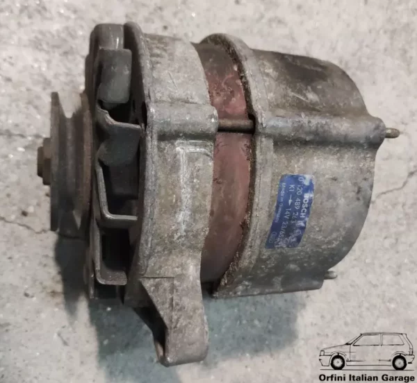 7547791 Bosch 0120489263 Alternator Fiat Uno Turbo IE MK1 View Front