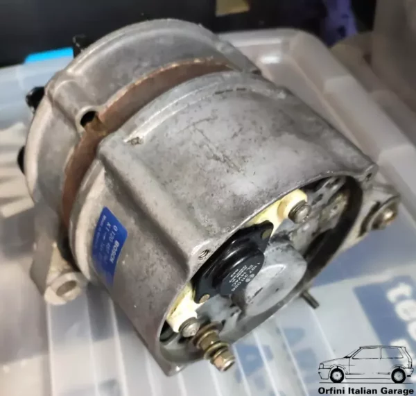 7547791 Bosch 0120489263 Alternator Fiat Uno Turbo IE MK1 View Rear
