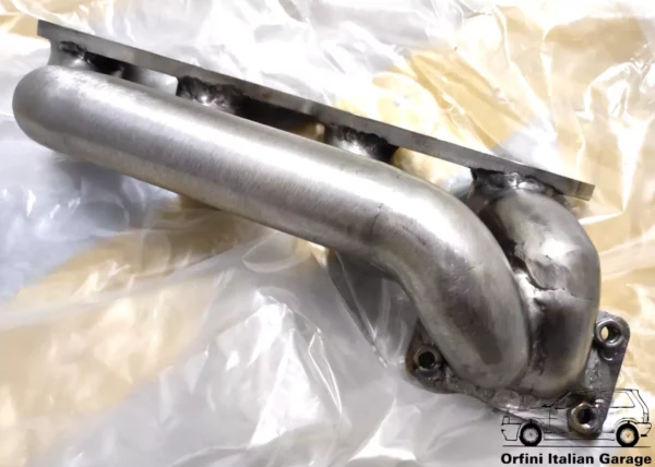 7547932 Lancia Delta HF Turbo 1.6 Exhaust Manifold Colletore Scarico View Rear