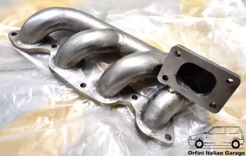 7547932 Lancia Delta HF Turbo 1.6 Exhaust Manifold Colletore Scarico View Right