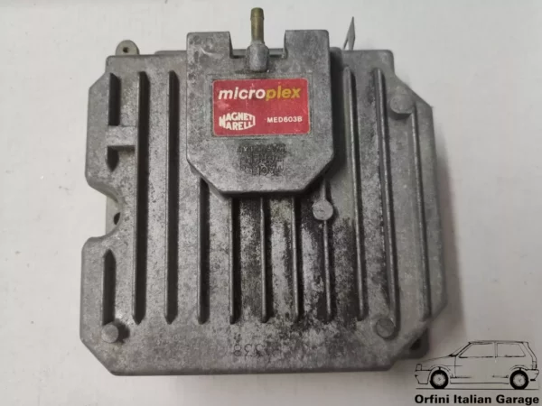 7548023 - ECU - Fiat Uno Turbo IE MK1 - Magneti Marelli MED603B View Front