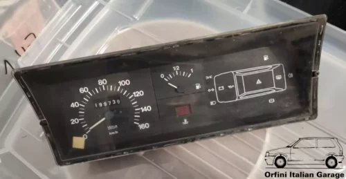 7548975 Fiat Panda 141 Instrument Panel View Rear