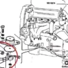 7549533 Engine Mount Bracket Fiat Uno Turbo IE MK1 View Rear