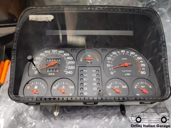 7550635 7607360 Fiat Uno MK1 Turbo IE Strumentazione Strumenti Instrument Panel View Right