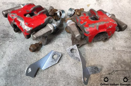 7551767 7551768 9944710 9944711 Rear Brake Calipers Fiat Uno Turbo IE View Rear