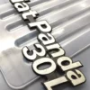 7551846 Rear Badge Scrita Fiat Panda 30L 30 L View Rear