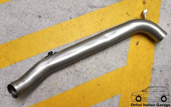 7551931 Stainless Steel Air Intake Pipe Hose Fiat Uno Turbo IE MK1 1.3 1300 View Right
