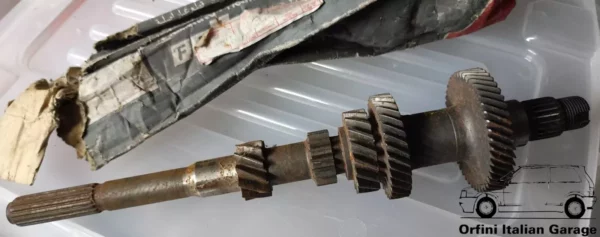 7553582 7534004 Main Shaft Gearbox Fiat Regata 1300 1500 View Rear