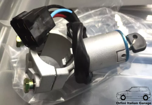 7555388 4479517 Ignition Lock Switch with Key Fiat Ducato Peugeot J5 Citroen C25 127 128 Autobianchi A112 View Right