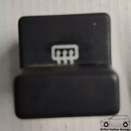 7555491 Fiat Panda Fog Rear Window Heater Switch View Front
