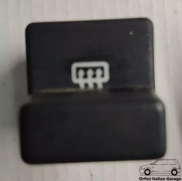 7555491 Fiat Panda Fog Rear Window Heater Switch View Front