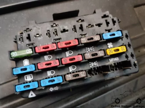 7562478 - Fuse Box Fiat Panda 126 Cinquecento View Front