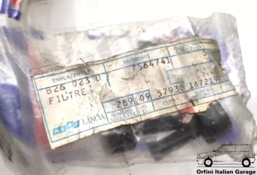 7564741 Filter Fiat Uno Ritmo Regata X1/9 Lampredi Engine View Rear