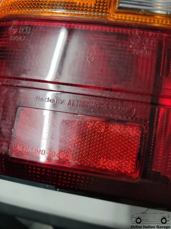 7569254 5942612 SEIMA Rear Left Lamp Light Fiat Uno MK1 View Rear
