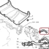 7574416 Stainless Steel Water Oil Pipe Fiat Uno Turbo IE MK1 View Front