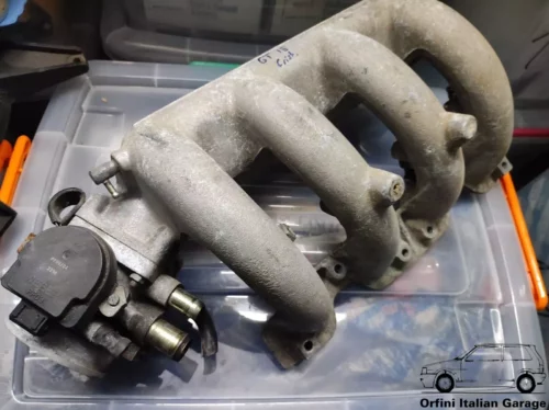 7574896 7765760 Intake Manifold + Throttle Body + Injectores Lancia Delta 1.6 GT View Right