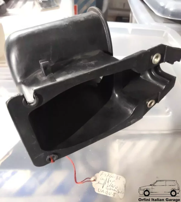 7576632 - Gearbox Outer Control Cuffia Boot Gaiter Fiat Uno View Front