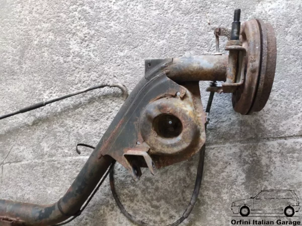7579008 7666760 92401794 Rear Back Axle Ponte Posteriore Fiat Panda Lancia Y10 View Rear