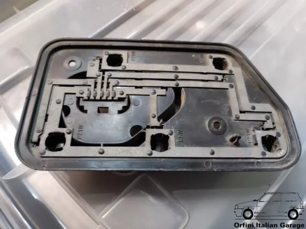 7592551 Rear Right Light Lamp Bulb Holder Fiat Tipo View Front