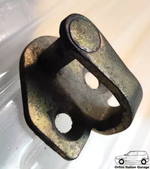 7594897 60805659 Striker Plate Hook Door Lock Fiat Lancia Alfa Romeo View Front