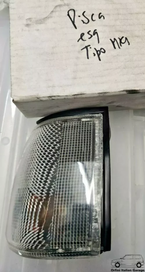 7595159 9942981 7595138 Left White Blinker Indicator - Fiat Tipo MK1 View Front