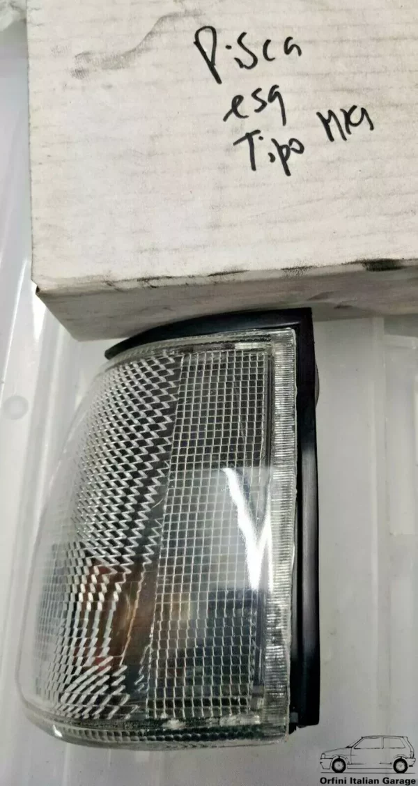 7595159 9942981 7595138 Left White Blinker Indicator - Fiat Tipo MK1 View Front