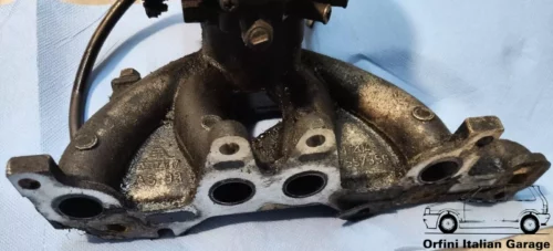 7597360 7697591 Fiat Fire Engine Intake Manifold Panda 750 View Rear
