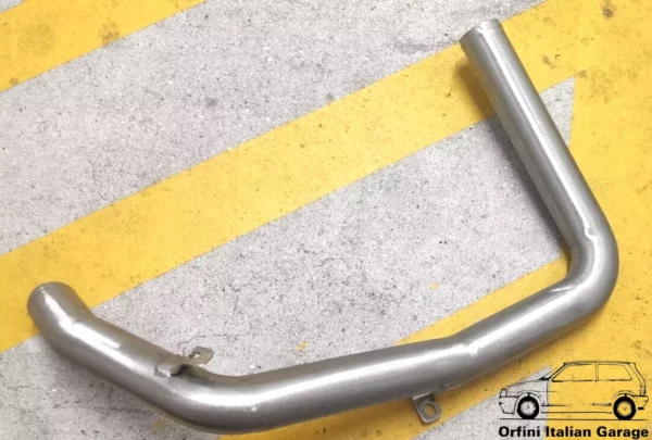 7598378- Stainless Steel Intercooler Pipe Hose Fiat Uno Turbo D 1400 MK2 View Rear