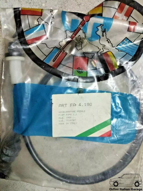 7598787 Accelerator Control Cable - Fiat Tipo 1.1 View Front