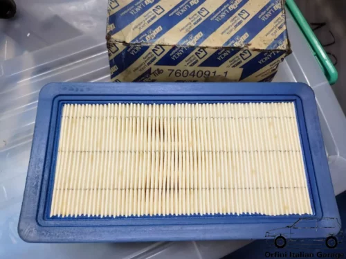 7604091 71754228 60809355 Air Filter Fiat Lancia Alfa Romeo View Front