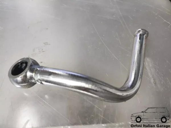 7604525 7574214 Water Pipe Hose Stainless Steel Turbo Lancia Delta HF Turbo View Rear